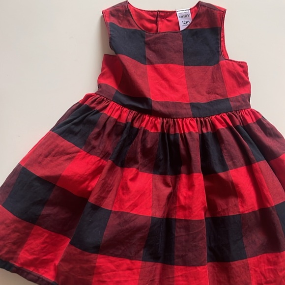 CARTER’S | Holiday Dress - Baby Girl’s Dress - 12 Months. Like new. Worn once. - Picture 2 of 5